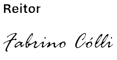 Assinatura do Reitor Fabrino Cólli